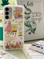 قاب پاتریک و باب اسفنجی گوشی شیائومی ردمی نوت 12 4g
