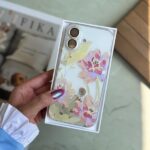 قاب مات با طرح گل نیلوفر