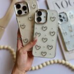 قاب شفاف طرح قلب گوشی سامسونگ S21 FE