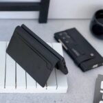 قاب کیف چرمی طرح جاکارتی دار استند شو گوشی سامسونگ S25 الترا