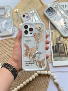 قاب پروانه طلایی دخترانه گوشی آیفون مدل iPhone 11