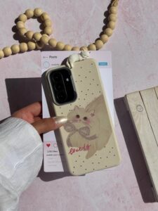 قاب طرح گربه پرشین گوشی سامسونگ A73