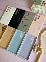 کاور سیلیکونی رنگی طرح مگ سیف گوشی سامسونگ S23 الترا