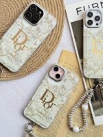 قاب دیور Dior با آویز گوشی آیفون 13 پرومکس