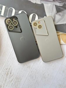 قاب PVD پی وی دی گوشی آیفون 12 پرومکس رنگ مشکی