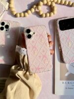 قاب طرح خرگوش صورتی گوشی آیفون 15 پرومکس