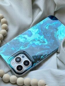 قاب هولوگرامی جوهر آبی Blue Ink گوشی آیفون 13