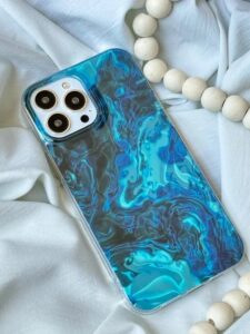 قاب هولوگرامی جوهر آبی Blue Ink گوشی آیفون 13