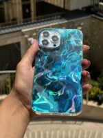 قاب هولوگرامی جوهر آبی Blue Ink گوشی آیفون 13