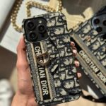 قاب دیور پارچه ای جا کارتی دار گوشی آیفون مدل iPhone 11