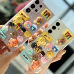 قاب استیکری عروسکی برجسته M&M سامسونگ