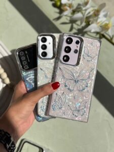 قاب شیائومی ردمی نوت 10 پرو 4G پروانه ی یخی دخترانه