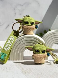 جاکلیدی سیلیکونی بیبی یودا Baby Yoda