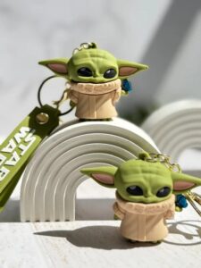 جاکلیدی سیلیکونی بیبی یودا Baby Yoda