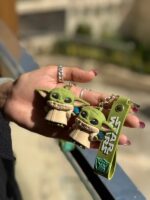 جاکلیدی سیلیکونی بیبی یودا Baby Yoda