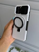 قاب Armor Magsafe کشویی استند شو آیفون