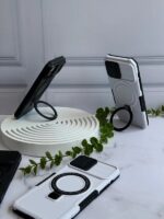 قاب Armor Magsafe کشویی استند شو آیفون