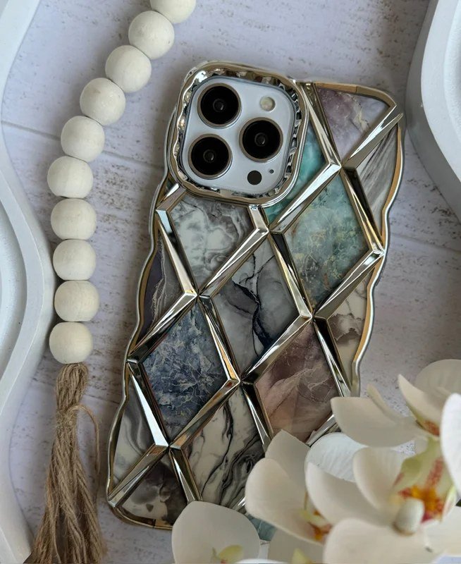 قاب Silver Diamond آیفون 1 قاب Silver Diamond آیفون