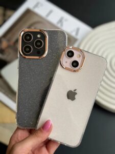 قاب شاینی Gold Lens آیفون
