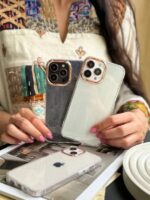 قاب شاینی Gold Lens آیفون