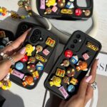 قاب آیفون 7 پلاس و آیفون 8 پلاس M&M برجسته عروسکی