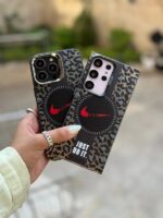 قاب گوشی آیفون 12 و آیفون 12 پرو نایکی پلنگی