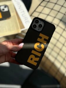 قاب آیفون مردانه طرح Rich ، مدل iPhone 16