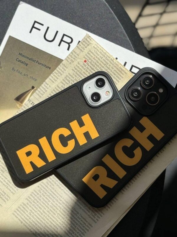 قاب آیفون مردانه طرح Rich ، مدل iPhone 16 Pro max