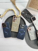 قاب گوشی آیفون مگ سیف طرح کرکره ای مدل iPhone 15 pro