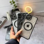 قاب گوشی آیفون 16 شفاف مگ سیف ضد ضربه