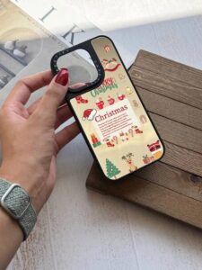 قاب گوشی آینه ای طرح کریسمس Christmas (سفارشی)