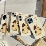 قاب گوشی آیفون طرح گربه برجسته