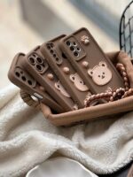 قاب بچه خرس با بند طنابی گوشی شیائومی ردمی نوت 13 پرو ۴g