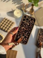 قاب گوشی سامسونگ A55 طرح پلنگی با آویز