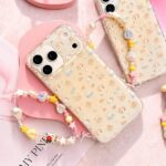قاب فانتزی طرح کیتی و دوستان با آویز گوشی آیفون 17 پرو
