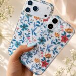 قاب شفاف طرح باغ آبی