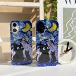 قاب گوشی آیفون 15 پرو طرح گربه ونگوگ