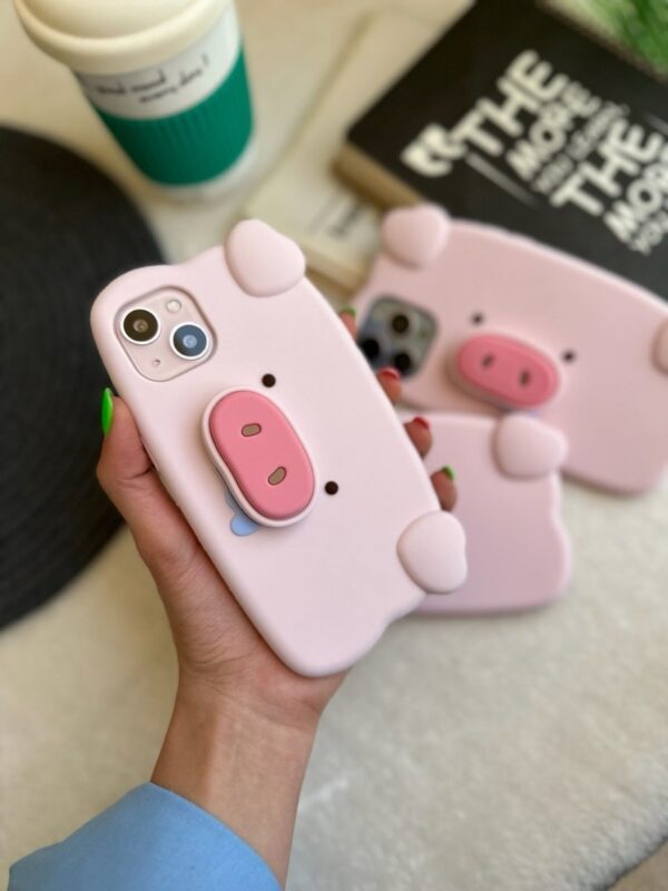 قاب Pig سیلیکونی استند شو (کدC1274)