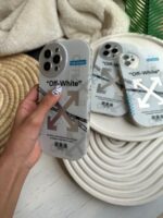 قاب Off-White لنز رینگی سفید (کدC1320)