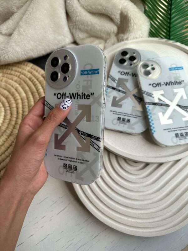 قاب Off-White لنز رینگی سفید (کدC1320)