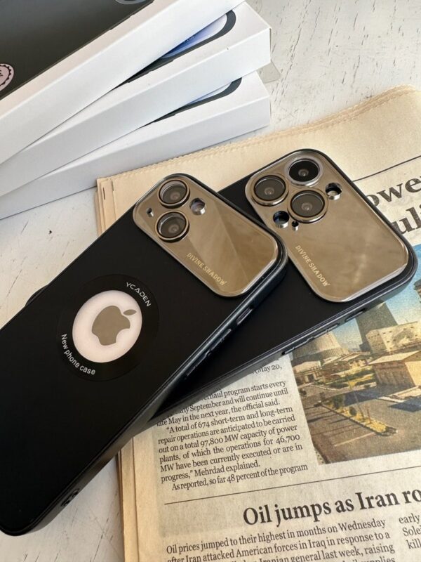 قاب PVD LENS MagSafe مشکی (کدC1331)