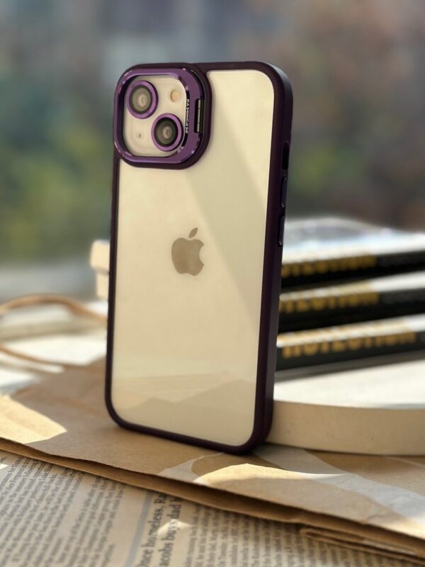 قاب Purple Eason Case همراه با محافظ لنز رینگی (کدC1372)
