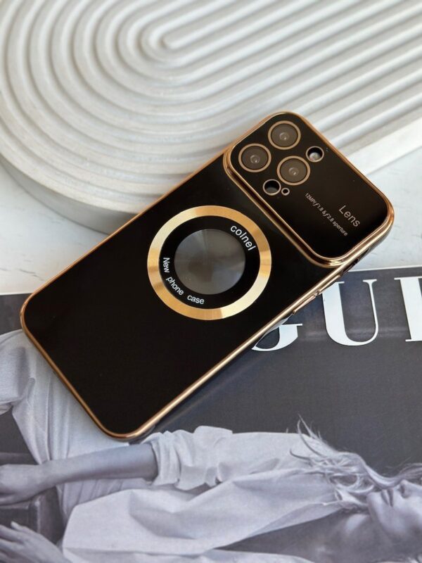 قاب Lens MyCase مگ سیف دار مشکی (کدC1375)