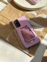 قاب گربه صورتی آکواریومی Meow (کدC1391)