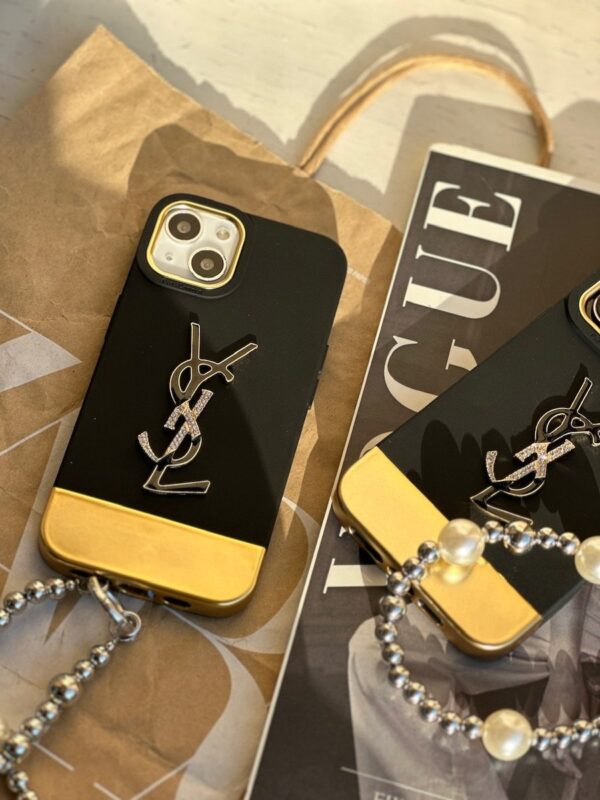 قاب GOLD YSL با آویز (کدC1401)