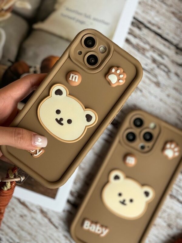 قاب Baby Bear با بند طنابی آیفون (کدC1468)