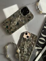 قاب Silver YSL با آویز (کدC1477)