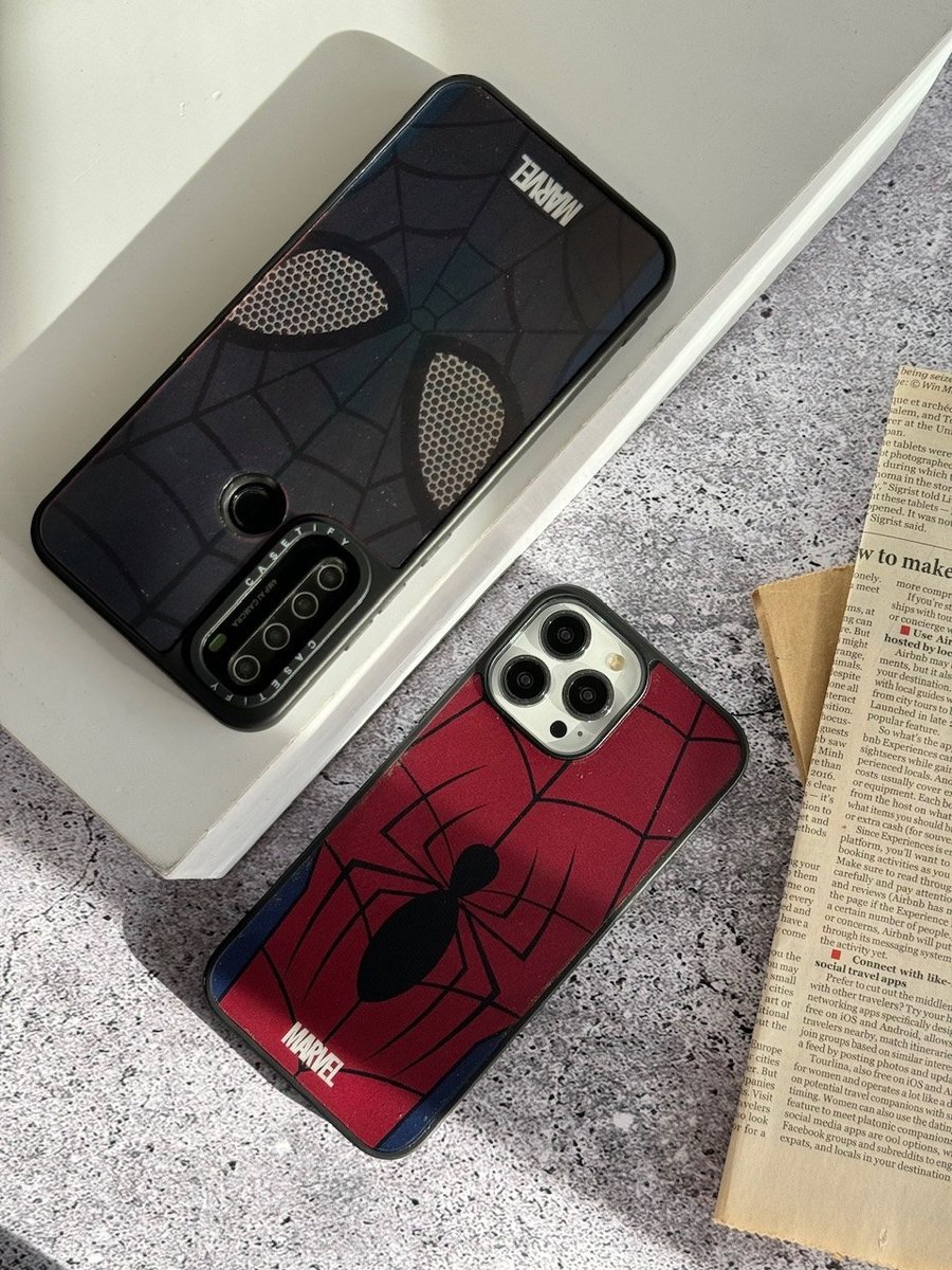 قاب Spiderman آیفون / سامسونگ / شیائومی (کدC1497) 1 قاب Spiderman آیفون / سامسونگ / شیائومی (کدC1497)