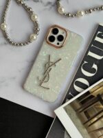 قاب yves saint laurent یخی با آویز (کدC1515)
