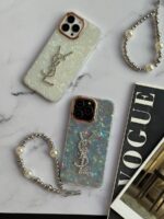 قاب yves saint laurent یخی با آویز (کدC1515)